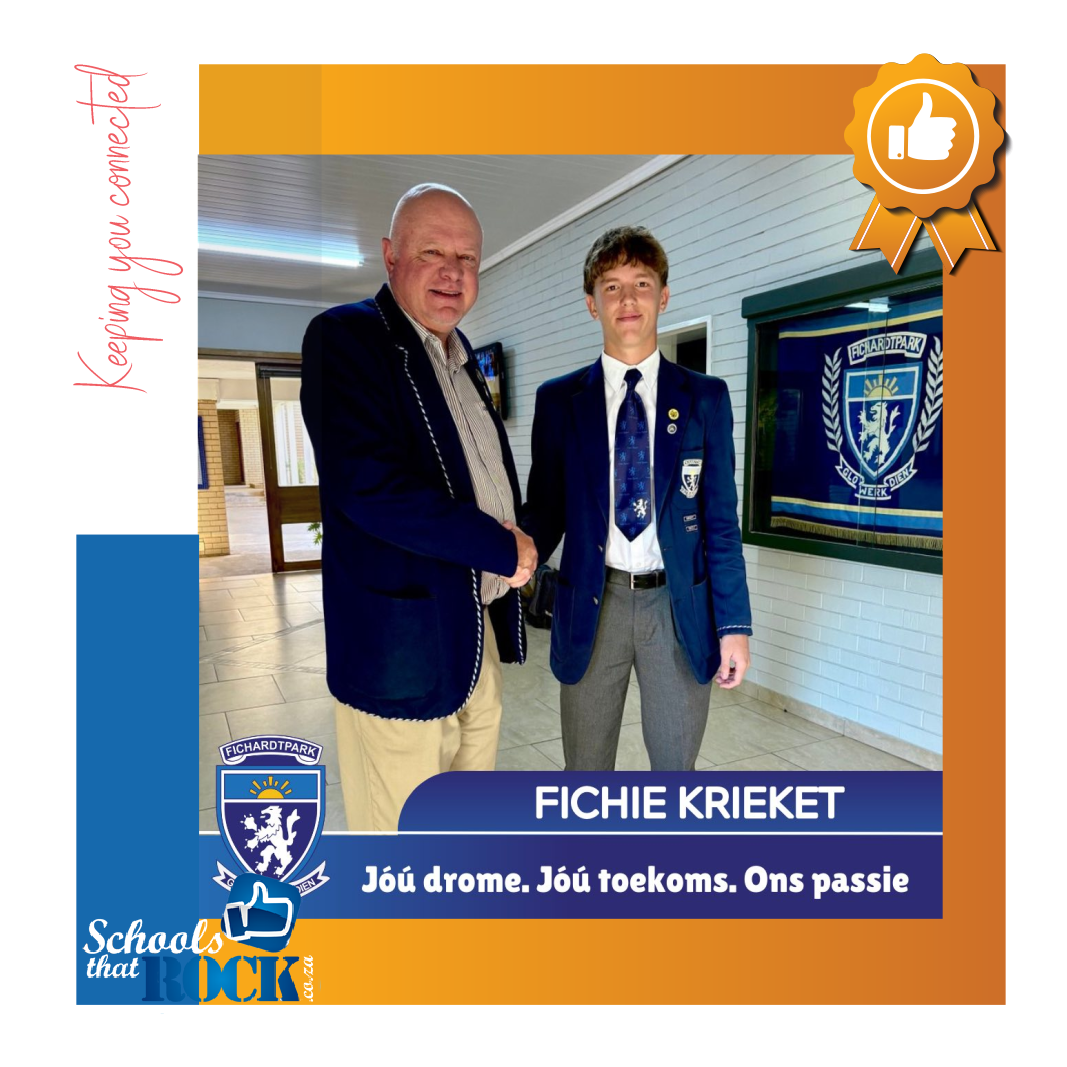 Fichie Krieket - Hoërskool Fichardtpark kaptein vier sy 100ste