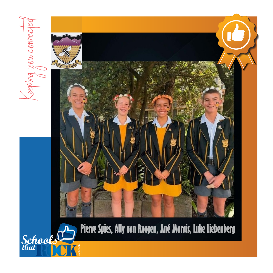 Graad 8 VRL leiers - Hoërskool Outeniqua stel trots voor
