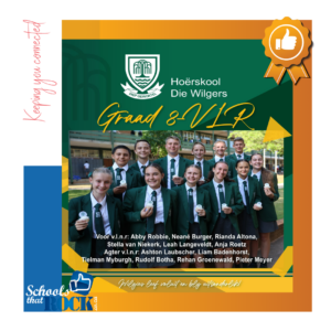 Graad 8’s verkies vir VLR – Hoërskool Die Wilgers