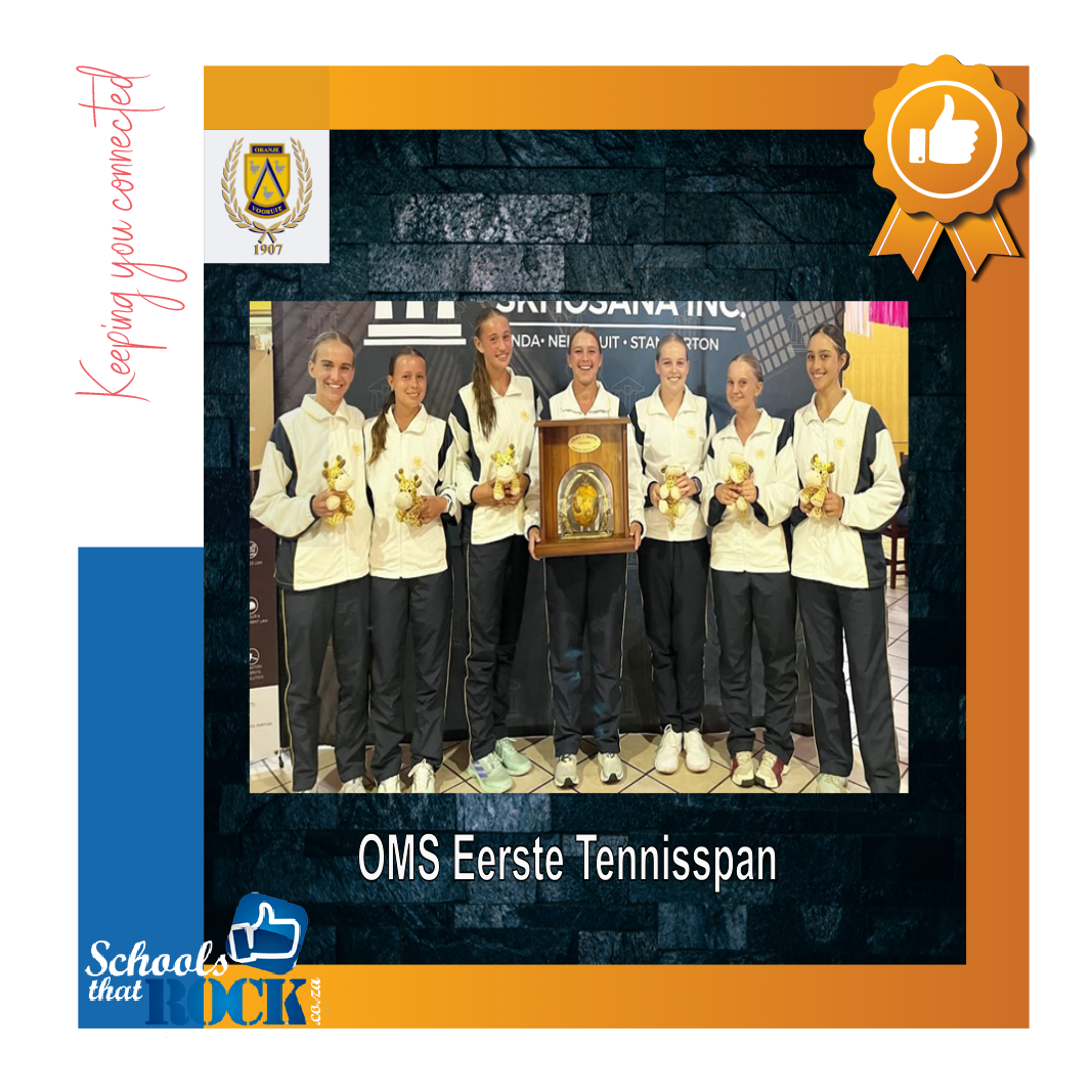 Groot 5-toernooi - Hoër Meisieskool Oranje wen tennis