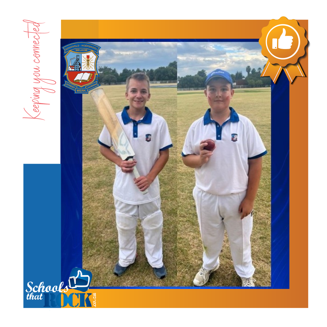 Krieket Ligawedstryd - Hoërskool Goudveld teen Hoërskool Trio
