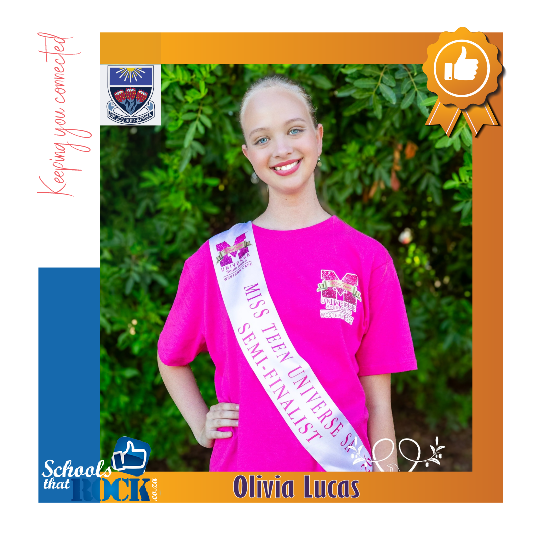 Miss Teen Universe - DF Akademie se trots loop oor