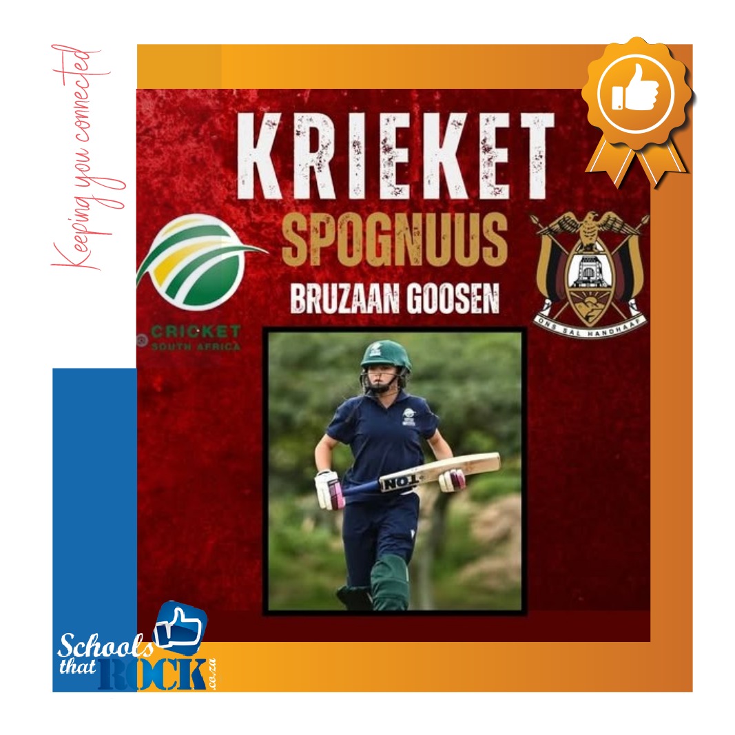 SA O.19-vrouekrieketspan - Hoërskool Dr EG Jansen baie trots