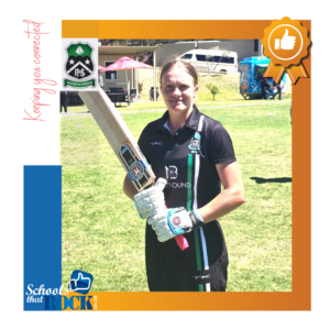 Schools’ girls’ cricket – Pearson High School vs Stellenberg