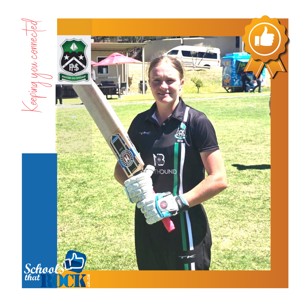 Schools' girls' cricket - Pearson High School vs Stellenberg
