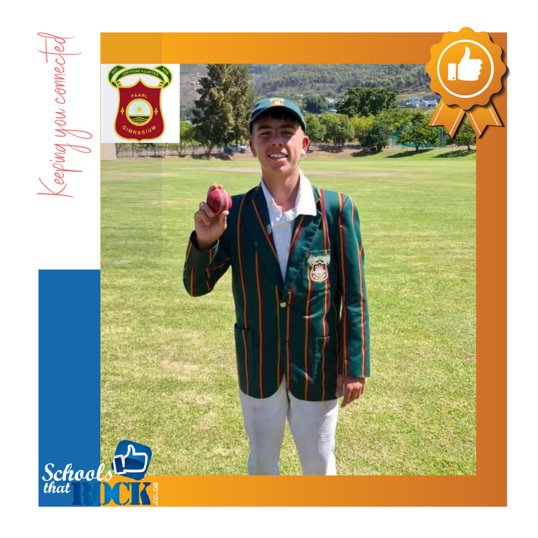 Skolekrieket - Paarl Gimnasium teen Paul Roos Gimnasium