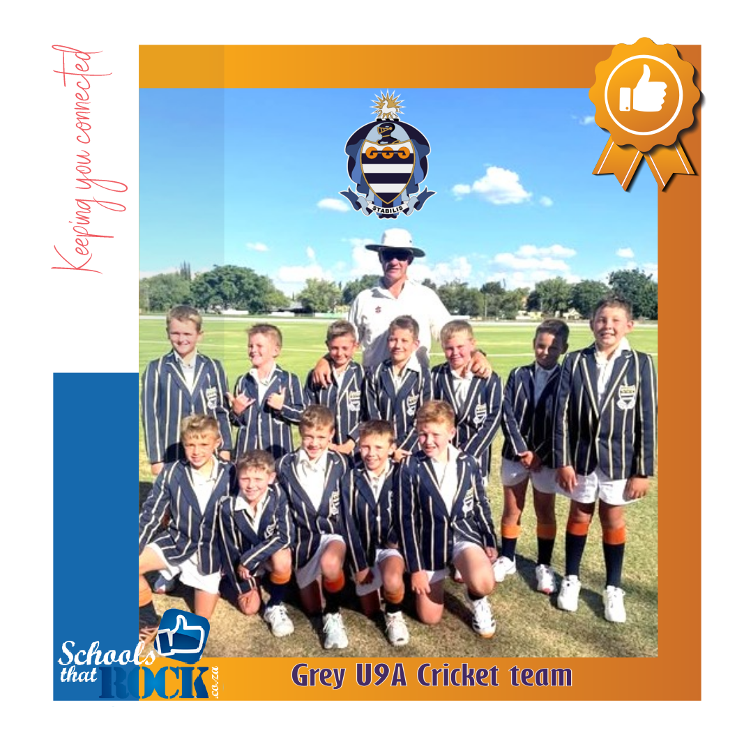 U.9 Cricket League results - Grey College Primary outstanding