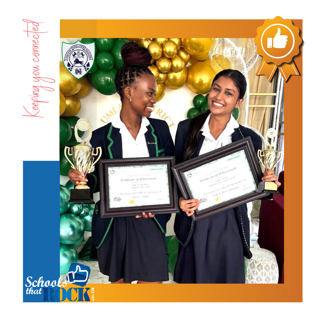 Umlazi District Excellence Award - Durban Girls High superior