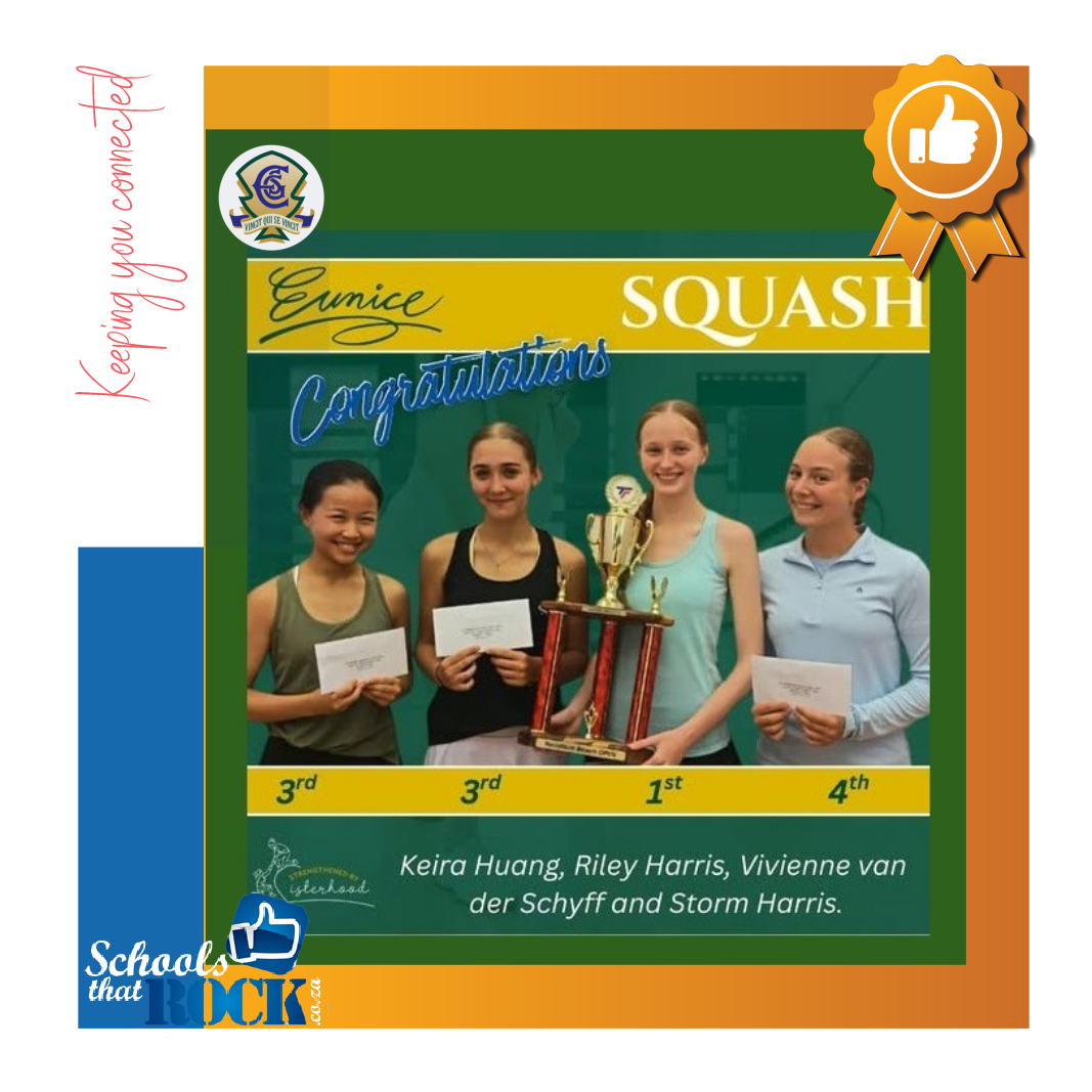 Bloemfontein Open Squash - Eunice High School delighted