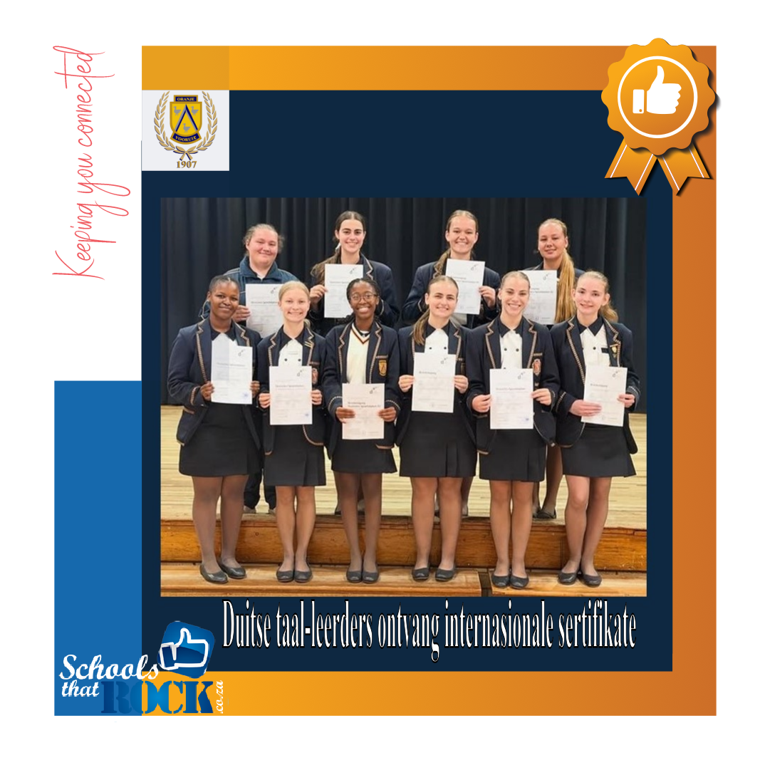 Duitse Taaldiploma - Hoër Meisieskool Oranje