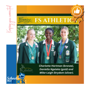 Free State Athletics Podium – Eunice High School superb execution