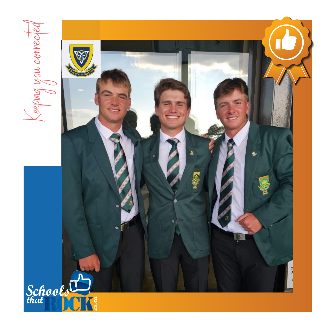 GholfRSA - Hoërskool Waterkloof trots op Cilliers Craig