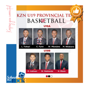 KZN U19 Basketball teams  – Maritzburg College number one