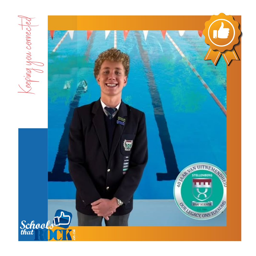Midmar Myl - Hoërskool Stellenberg trots op Luan Terblanche