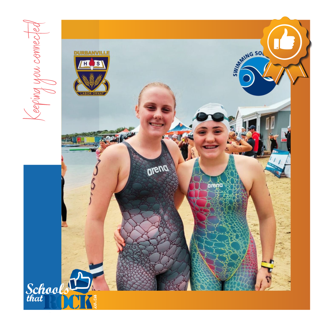 SA National Open Water - Hoërskool Durbanville staan uit