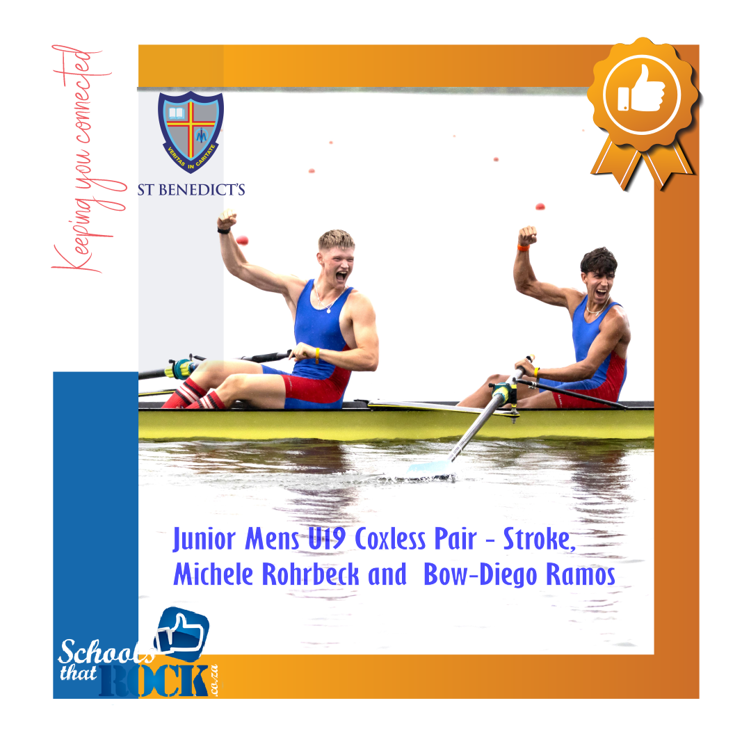 South African school rowing - St Benedict's outstanding