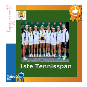 Tennisspan – Hoër Meisieskool Oranje blink uit