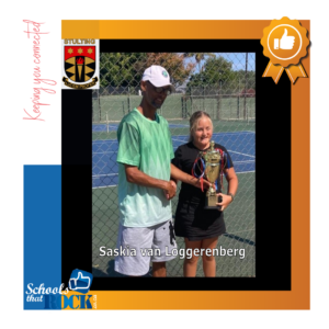 Tennisster – Laerskool Stulting se trots blink uit!