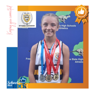 Vrystaat Atletiekkampioenskappe – BVHS atlete skitter