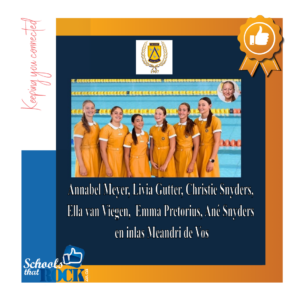 Vrystaat-Swemspan – Hoër Meisieskool Oranje