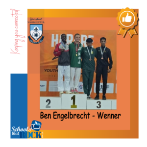 Karate – Hoërskool Noordheuwel se Brendan Engelbrecht skitter