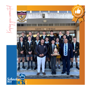 SWD o.15 Superliga-wenners – Hoërskool Outeniqua uitstaande