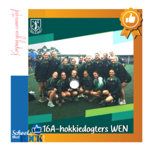 St Mary’s Plaatdivisie – Hoërskool Eldoraigne o.16 hokkie wenners