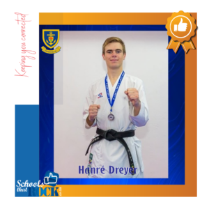 WKF Karate Youth League – Hoërskool Witteberg se Hanré skitter