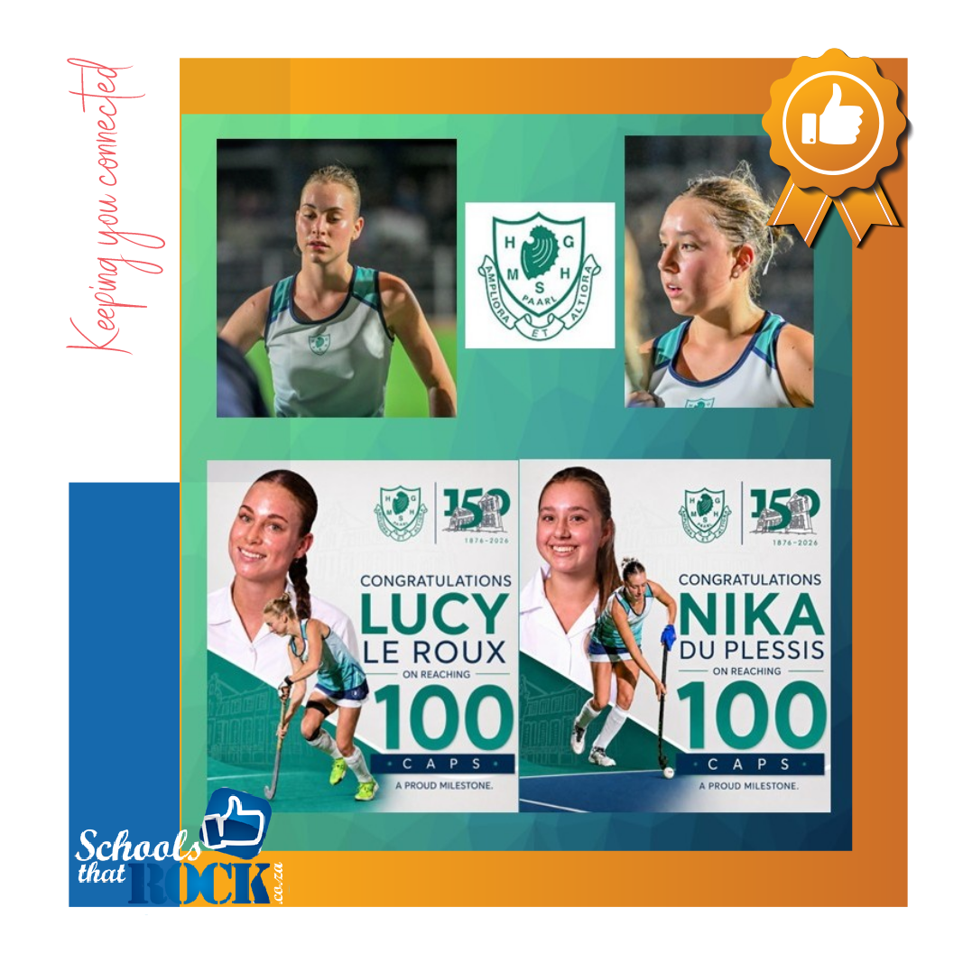 100 Caps for Hockey - Paarl Girls' High delighted
