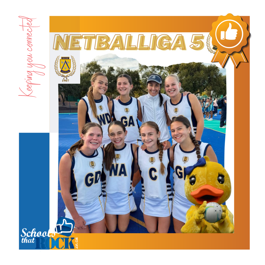 A-liga Netbal - Primêre Meisieskool Oranje presteer