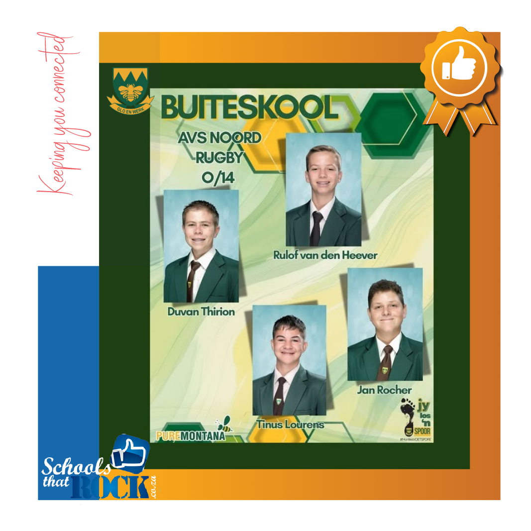 AVS Rugby Noord-Verteenwoordigers - Hoërskool Montana