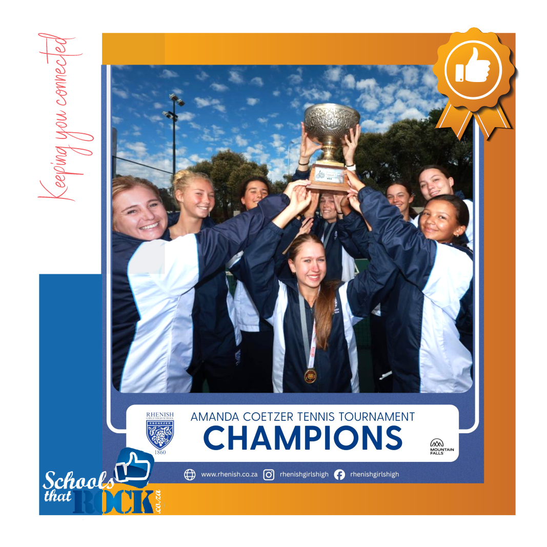 Amanda Coetzer Tournament - Rhenish Girls' High delighted