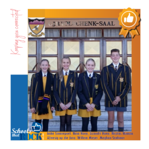 Biathle Triathle Laser Run – Hoërskool Outeniqua atlete skitter