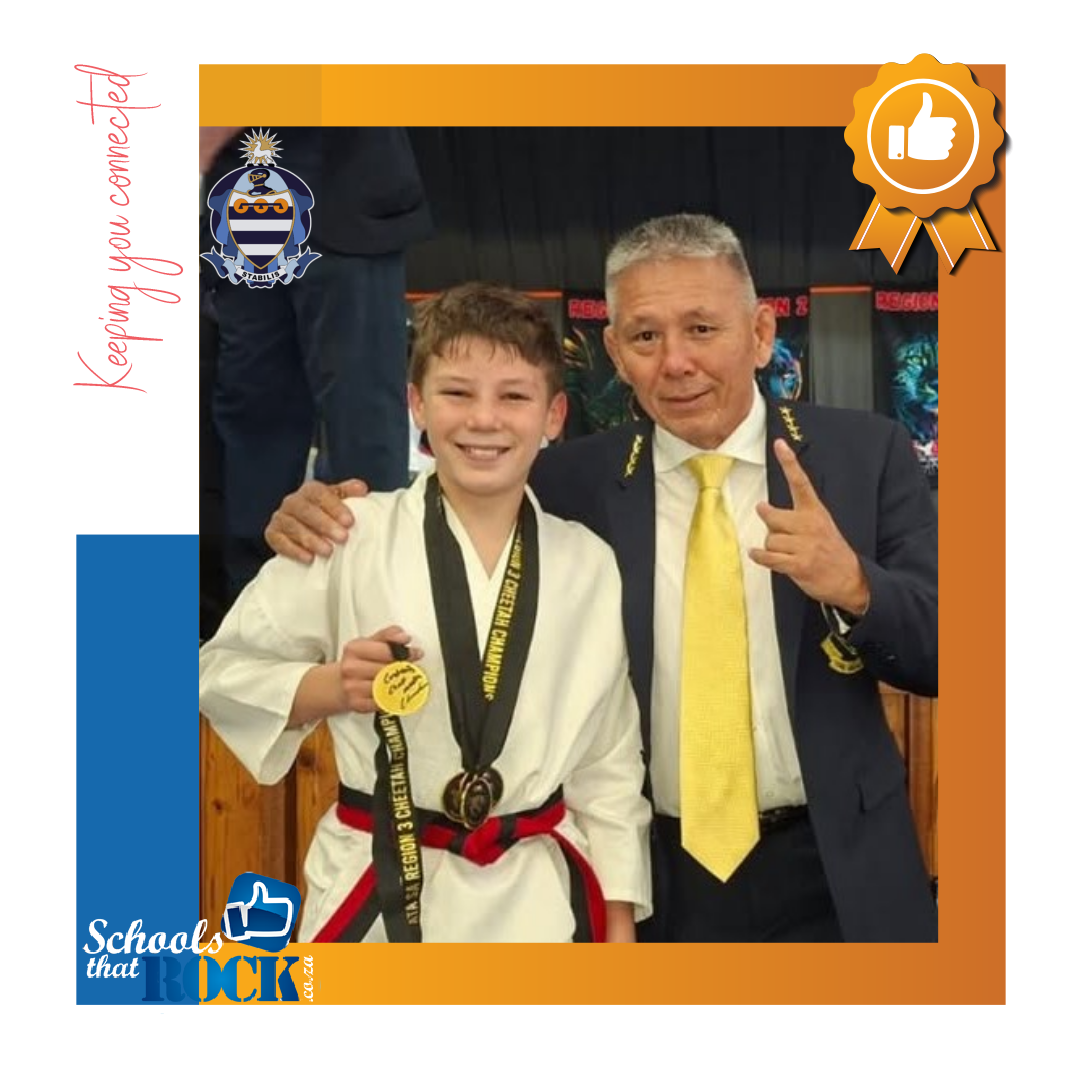 Cheetah Karate Tournament - Grey College Primary proud of Keith