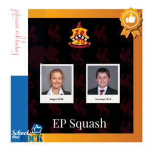 EP squash representatives – Kingswood College delighted