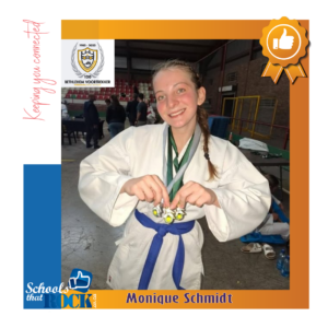 JKS Karate SA Kampioenskappe – BVHS trots op Monique