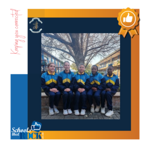 Lejweleputswa-netbalspanne – Laerskool Naudeville spanne skitter