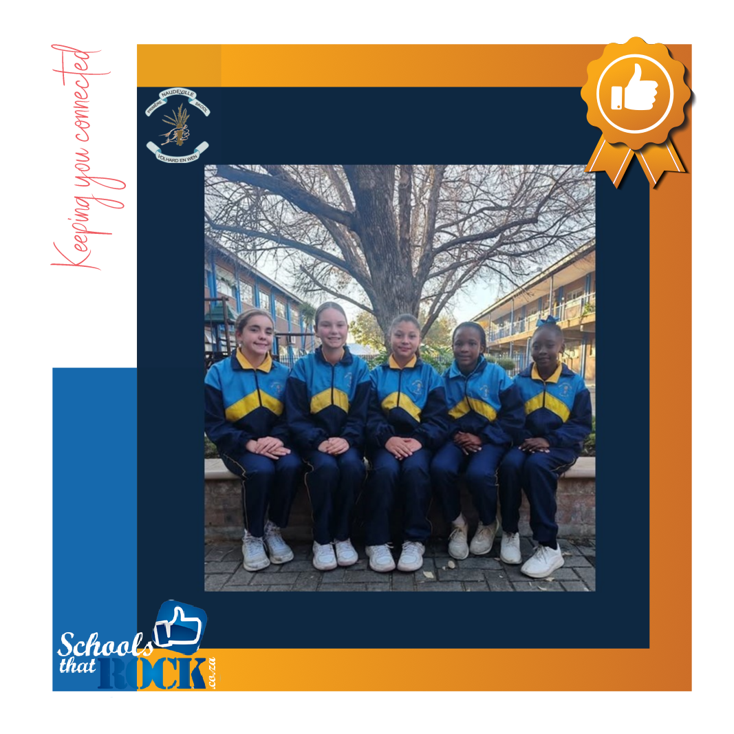 Lejweleputswa-netbalspanne - Laerskool Naudeville spanne skitter