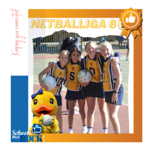 Netbal A-liga 8 spanne – Primêre Meisieskool Oranje