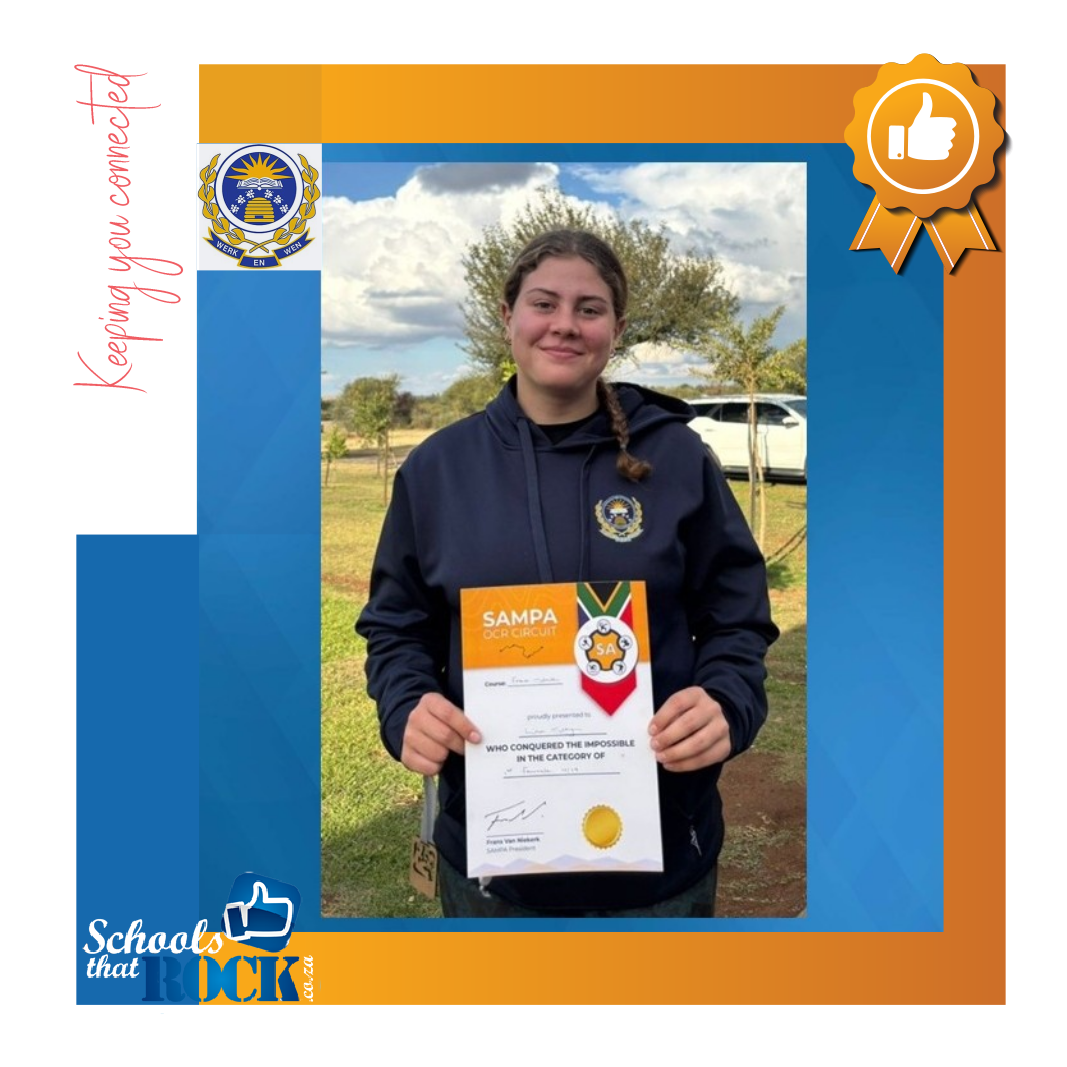 Obstacle Course Running - Hoërskool Sentraal se Lisa skitter