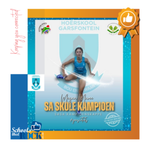 SA Skole-atletiekkampioenskappe – Hoërskool Garsfontein skitter