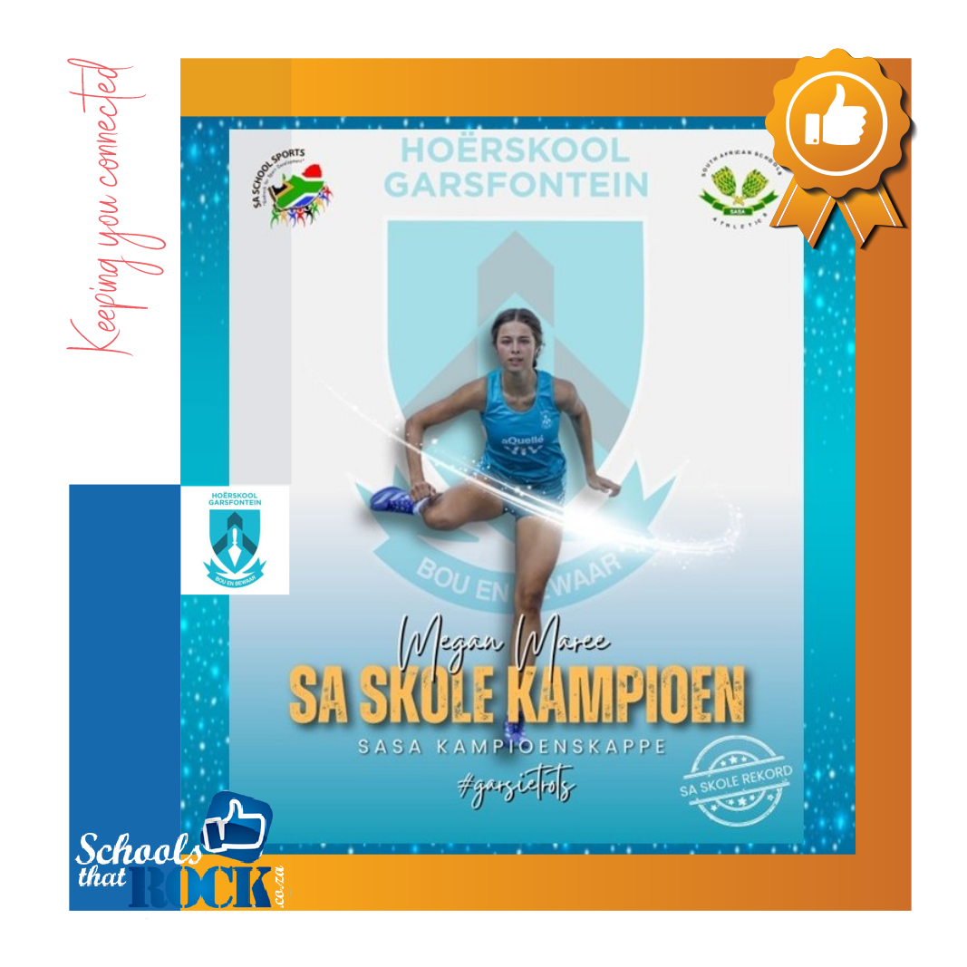 SA Skole-atletiekkampioenskappe - Hoërskool Garsfontein skitter