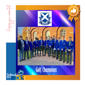 School Boy Golf – St Andrew’s School crowned League Champions