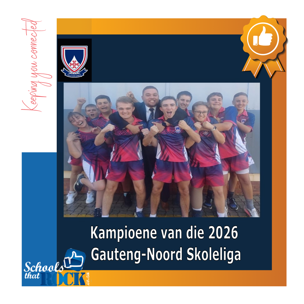 Tafeltennisspanne - Hoërskool Zwartkop skryf geskiedenis