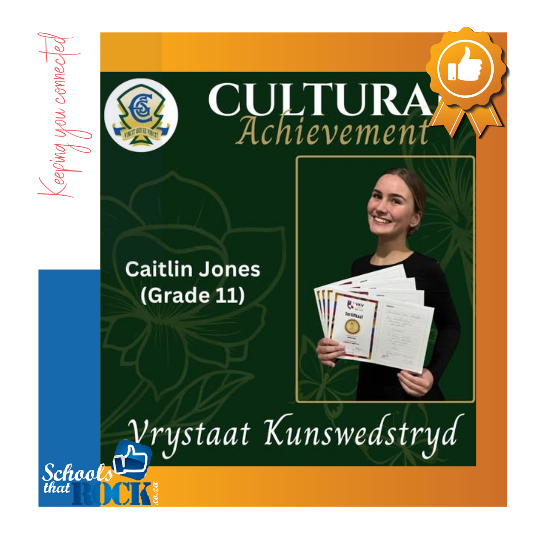 Vrystaat Kunswedstryd Achievements - Eunice High School delighted
