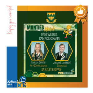 Wêreldkampioenskappe Atletiek – Hoërskool Montana