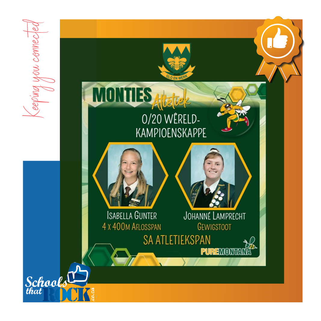 Wêreldkampioenskappe Atletiek - Hoërskool Montana