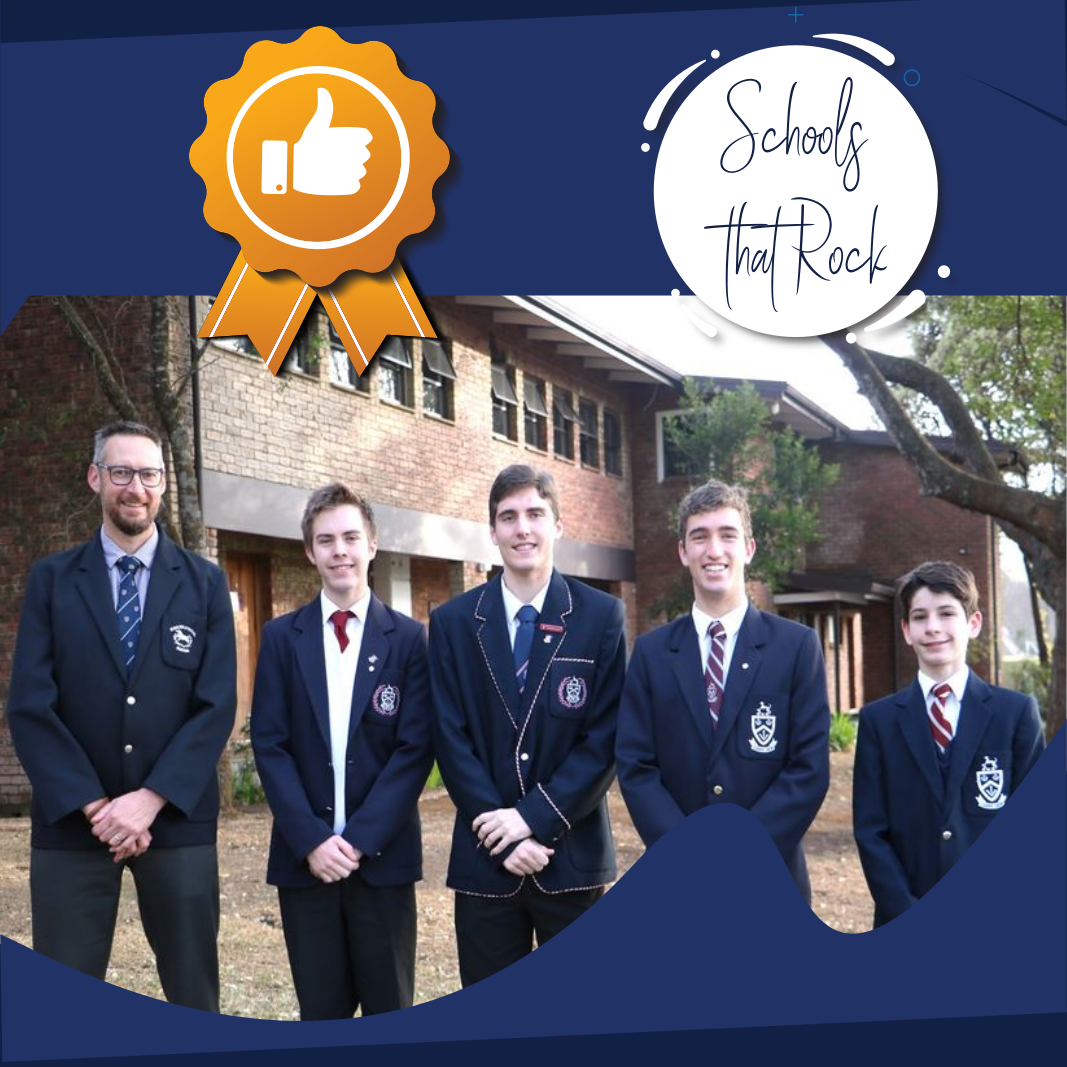 KZN Squash - Kearsney College boys in team
