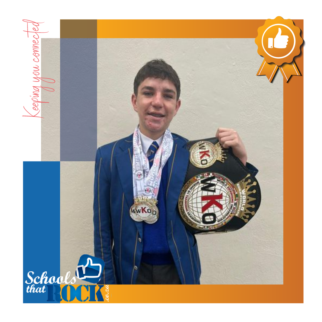 Kickboxing - Hoërskool Swartland leerder presteer