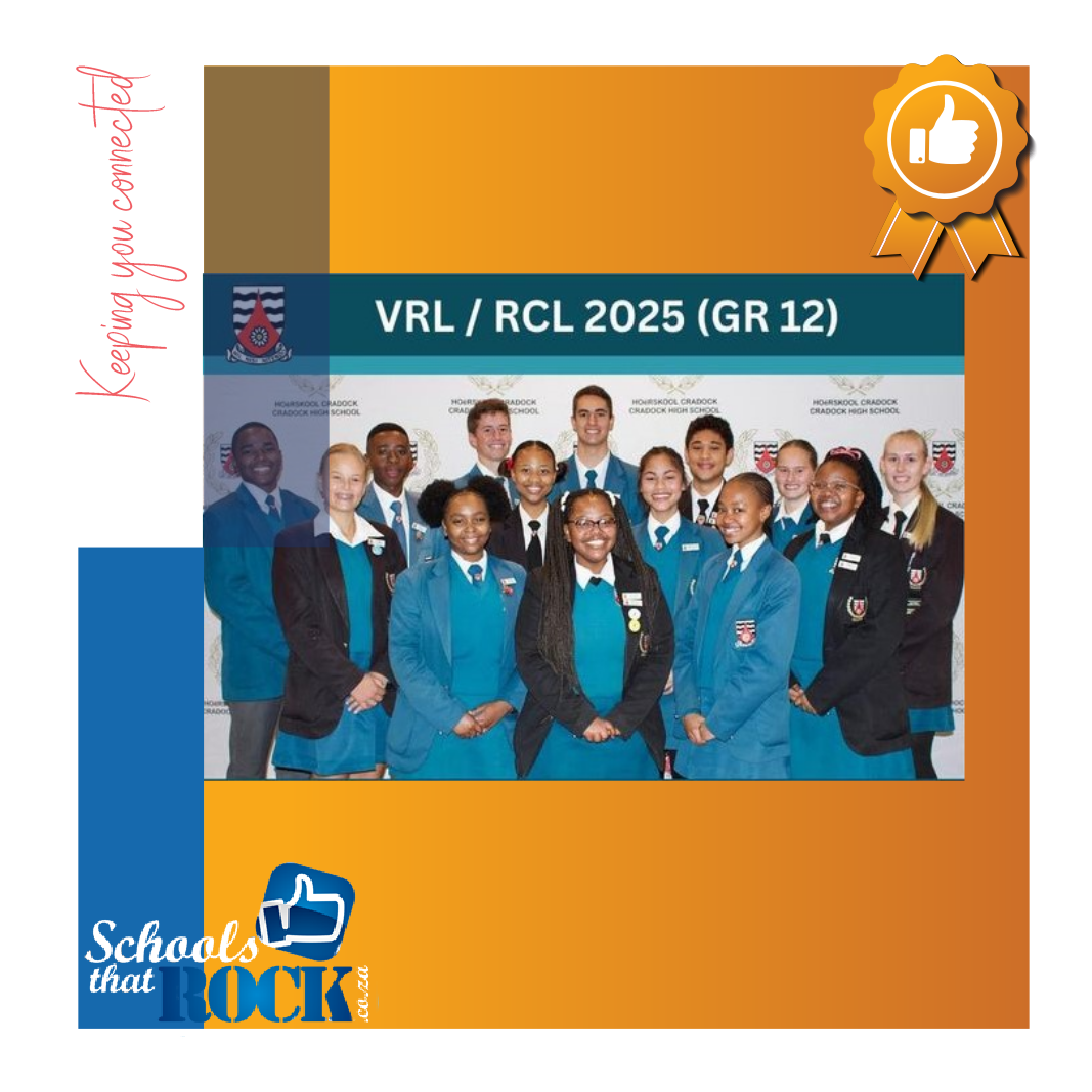 VRL-lede vir 2025 - Hoërskool Cradock